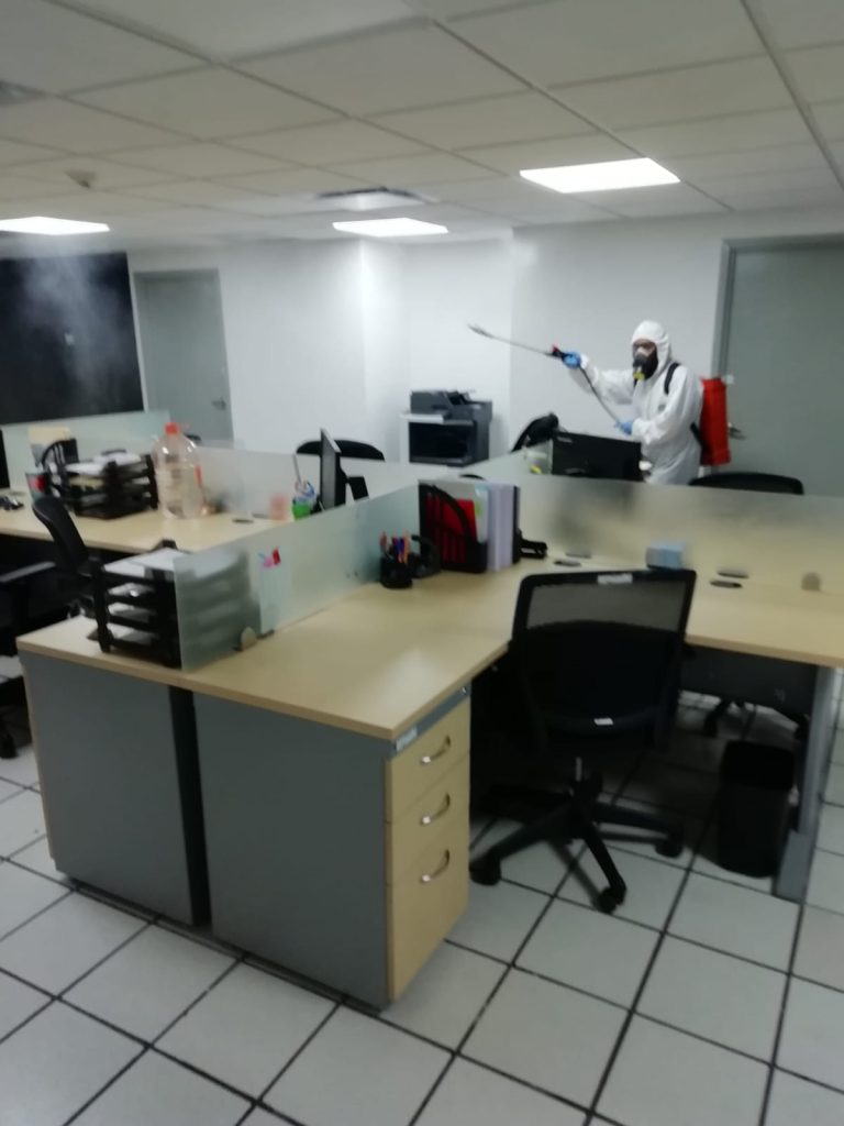 Desinfeccion Sanitizacion Aspersión