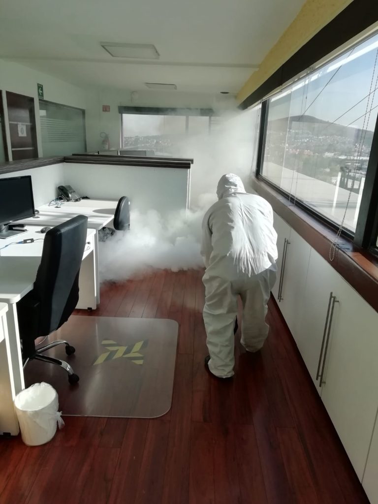 Desinfección Sanitizacion Termo Nebulización